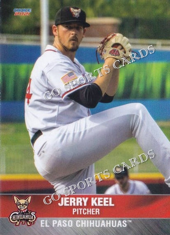 2021 El Paso Chihuahuas Jerry Keel