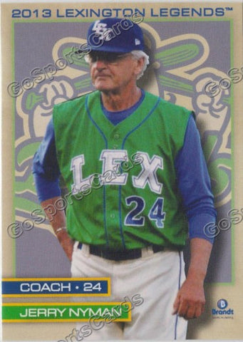 2013 Lexington Legends Jerry Nyman