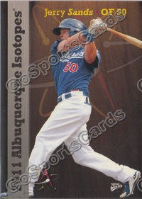 2011 Albuquerque Isotopes Jerry Sands