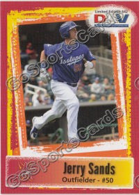 2011 Albuquerque Isotopes DAV Jerry Sands