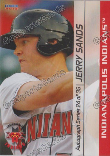 2013 Indianapolis Indians Jerry Sands