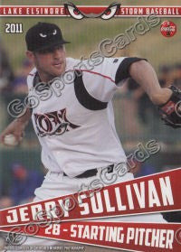 2011 Lake Elsinore Storm Jerry Sullivan