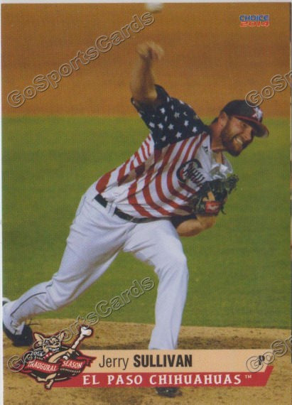 2014 El Paso Chihuahuas Jerry Sullivan