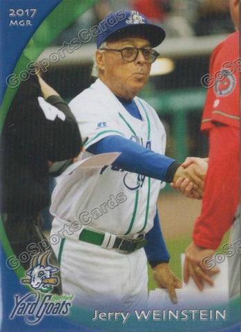 2017 Hartford Yard Goats Jerry Weinstein