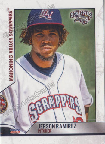 2019 Mahoning Valley Scrappers Jerson Ramirez