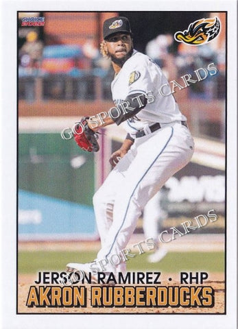 2022 Akron RubberDucks Jerson Ramirez