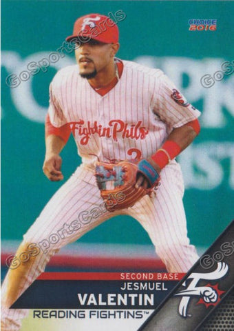 2016 Reading Fightin Phils Playoffs Jesmuel Valentin