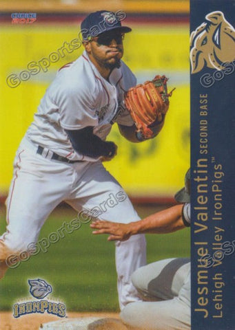 2017 Lehigh Valley IronPigs Jesmuel Valentin