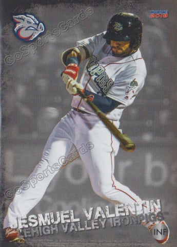 2018 Lehigh Valley IronPigs Jesmuel Valentin