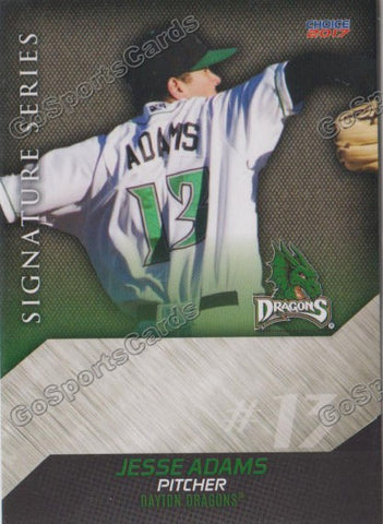 2017 Dayton Dragons Jesse Adams