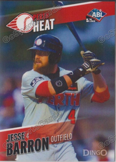2013-2014 Perth Heat ABL Jesse Barron