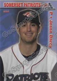 2010 Somerset Patriots Jesse Darcy