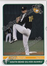 2012 South Bend Silver Hawks Jesse Darrah