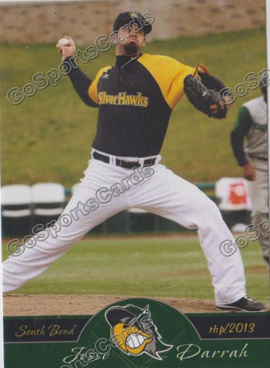 2013 South Bend Silverhawks Jesse Darrah