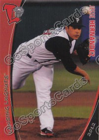 2012 Lansing Lugnuts Jesse Hernandez