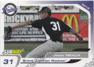 2012 Grand Junction Rockies Jesse Meaux