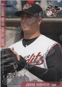 2010 Quad Cities River Bandits Jesse Simpson
