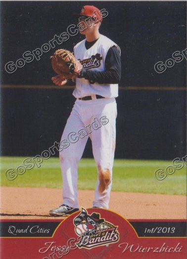 2013 Quad Cities River Bandits Jesse Wierzbicki