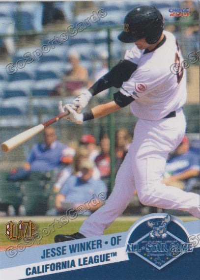 2014 California League All Star Jesse Winker