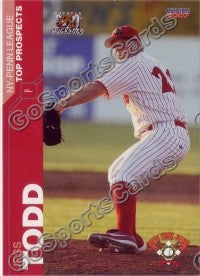 2007 New York Penn League Top Prospects Jess Todd