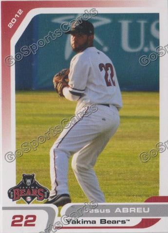 2012 Yakima Bears Jesus Abreu