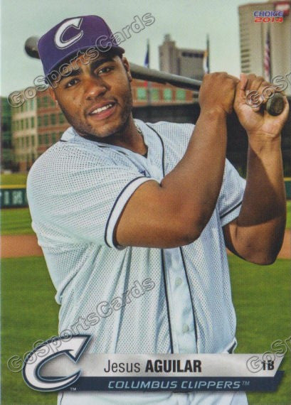 2014 Columbus Clippers Jesus Aguilar