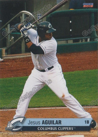 2015 Columbus Clippers Jesus Aguilar