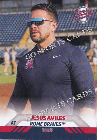 2022 Rome Braves Jesus Aviles