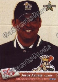 2009 MidWest League All Star Western Division Jesus Azuaje