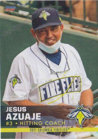 2021 Columbia Fireflies Jesus Azuaje