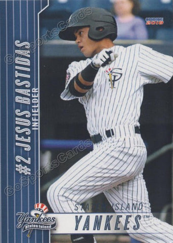 2018 Staten Island Yankees Jesus Bastidas