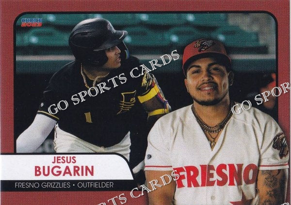 2023 Fresno Grizzlies Jesus Bugarin