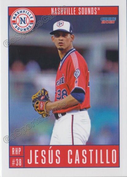 2021 Nashville Sounds Jesus Castillo