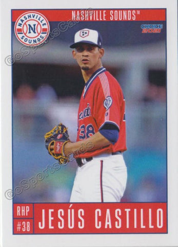 2021 Nashville Sounds Jesus Castillo
