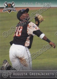 2012 Augusta GreenJackets Jesus Galindo