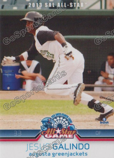 2013 South Atlantic League All Star SAL SD Jesus Galindo