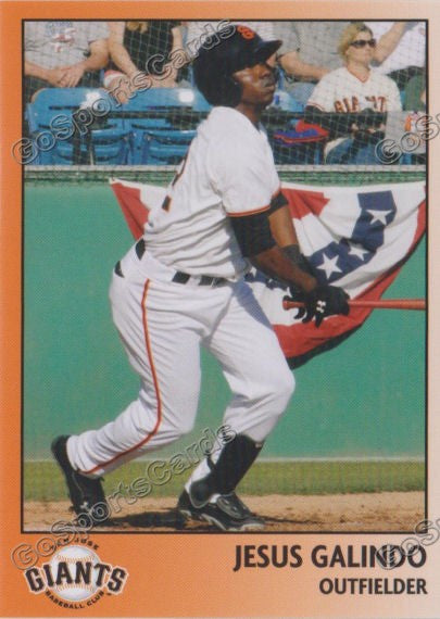 2014 San Jose Giants Jesus Galindo