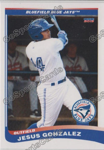 2013 Bluefield Blue Jays Jesus Gonzalez