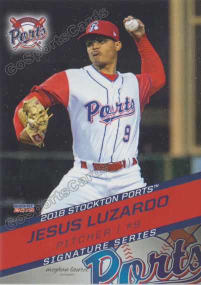 2018 Stockton Ports Jesus Luzardo