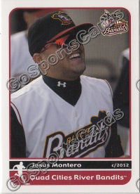 2012 Quad Cities River Bandits Jesus Montero