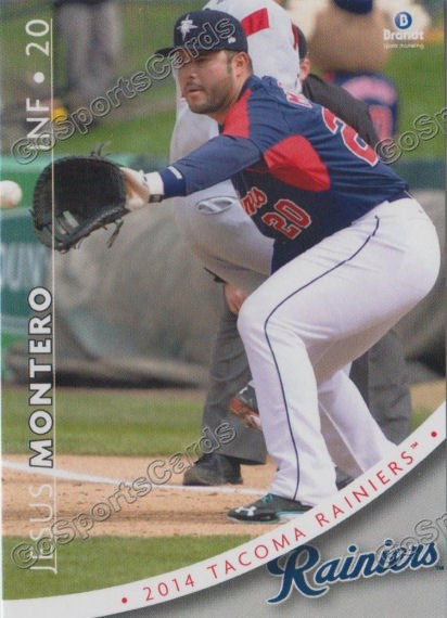 2014 Tacoma Rainiers Jesus Montero