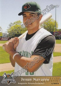 2011 Augusta GreenJackets Jesus Navarro