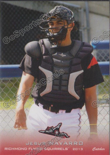 2013 Richmond Flying Squirrels Jesus Navarro