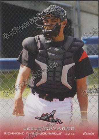 2013 Richmond Flying Squirrels Jesus Navarro