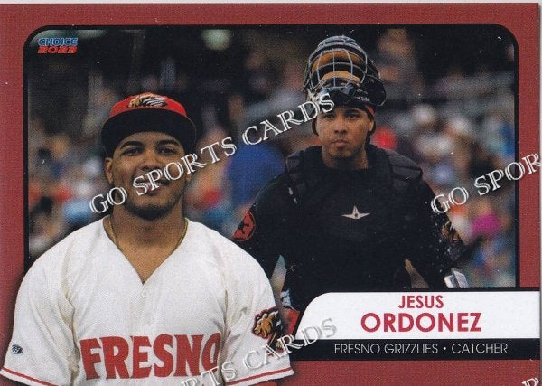 2023 Fresno Grizzlies Jesus Ordonez