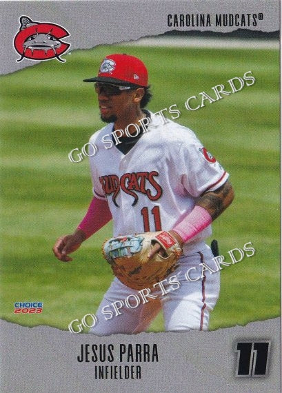 2023 Carolina Mudcats Jesus Parra