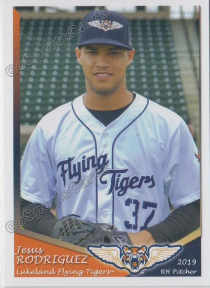 2019 Lakeland Flying Tigers Jesus Rodriguez