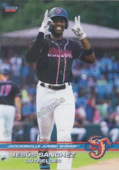 2021 Jacksonville Jumbo Shrimp Jesus Sanchez