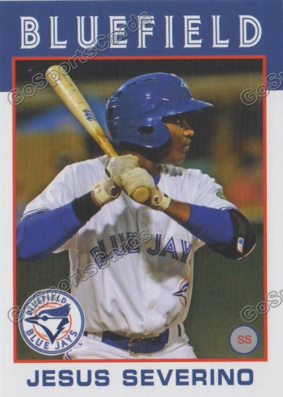 2016 Bluefield Blue Jays Jesus Severino