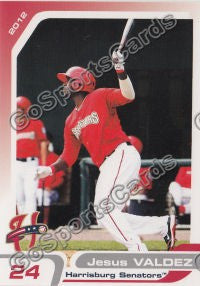 2012 Harrisburg Senators Jesus Valdez